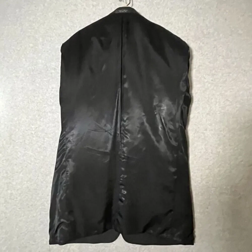 Gianfranco Ruffini Blazer Mens 100% Cashmere Big & Tall 42L Charcoal Gray Jacket